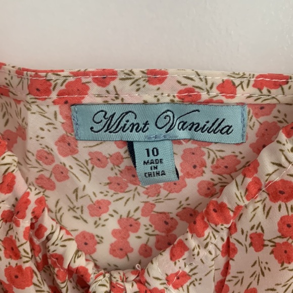 Showpo California Midi Dress in Red Floral. Size 10. - Picture 6 of 6